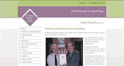 Desktop Screenshot of professionalcounselling.ie